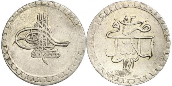 1 Пиастр Османская империя (1299-1923) Серебро Мустафа III (1757 - 1774)