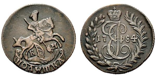 1 Полушка Российская империя (1720-1917)  Екатерина II (1729-1796)