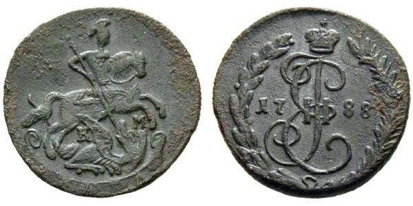 1 Полушка Российская империя (1720-1917)  Екатерина II (1729-1796)