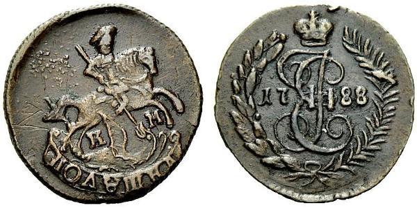 1 Полушка Російська імперія (1720-1917)  Катерина II (1729-1796)