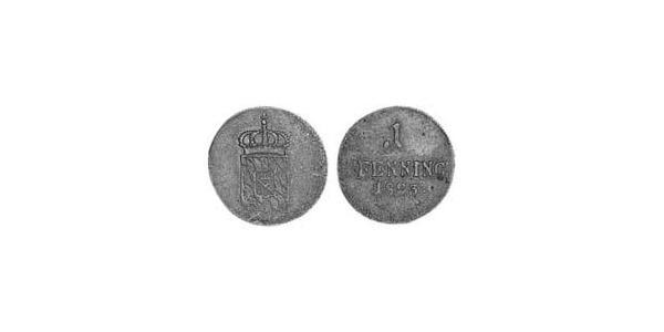 1 Пфенниг Королевство Бавария (1806 - 1918) Медь 