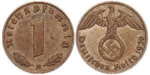 1 Пфеніг Третій рейх (1933-1945) Бронза 