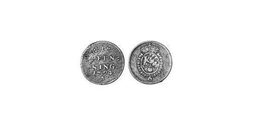 1 Пфеніг Баварія (курфюрство) (1623 - 1806) Мідь 