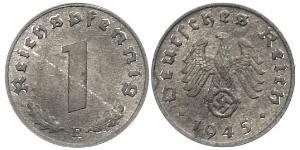 1 Пфеніг Третій рейх (1933-1945) Цинк 