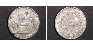 1 Піастр Французький Индокитай (1887-1954) Срібло 