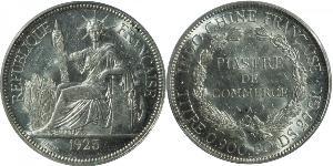 1 Піастр Французький Индокитай (1887-1954) Срібло 