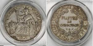 1 Піастр Французький Индокитай (1887-1954) Срібло 