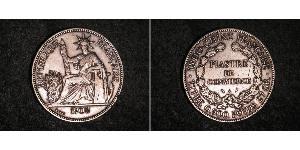 1 Піастр Французький Индокитай (1887-1954) Срібло 