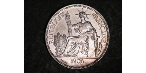 1 Піастр Французький Индокитай (1887-1954) Срібло 
