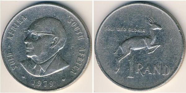 1 Ранд Південно-Африканська Республіка Нікель/Мідь 