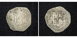 1 Реал Іспанія / Нова Іспанія (1519 - 1821) Срібло Фердинанд VII король Іспанії (1784-1833)