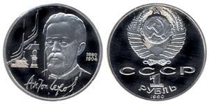 1 Рубль СССР (1922 - 1991) Никель/Медь 