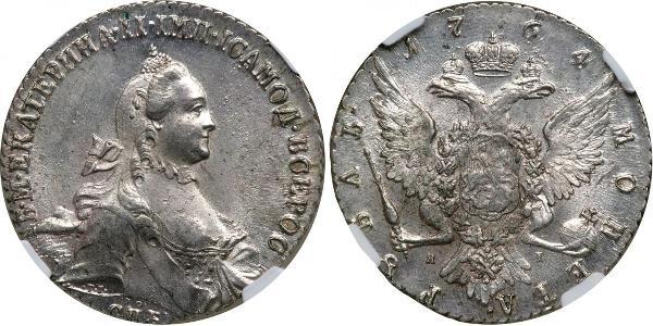 1 Рубль Российская империя (1720-1917) Серебро Екатерина II (1729-1796)