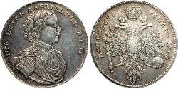 1 Рубль Російська імперія (1720-1917) Срібло Петро I Олексійович(1672-1725)