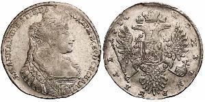 1 Рубль Російська імперія (1720-1917) Срібло Анна Іванівна (1693-1740)