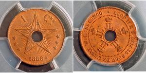 1 Сантім Бельгійське Конго (1908 - 1960)  
