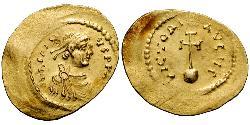 1 Семисис Византийская империя (330-1453) Золото Ираклий I (575-641)