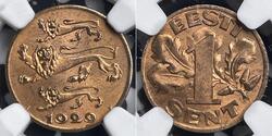 1 Сент Estonia (Republic)  