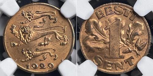 1 Сент Estonia (Republic)  