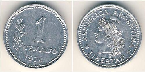 1 Сентаво Аргентинская Республика (1861 - ) Алюминий 