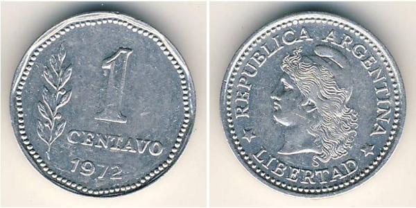 1 Сентаво Республіка Аргентина (1861 - ) Алюміній 