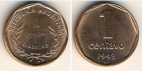 1 Сентаво Аргентинская Республика (1861 - ) Бронза 