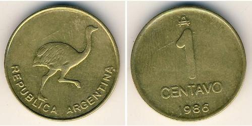 1 Сентаво Аргентинская Республика (1861 - ) Латунь 
