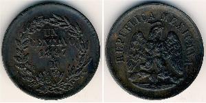 1 Сентаво Мексиканські Сполучені Штати (1867 - ) Мідь 