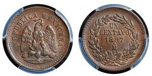 1 Сентаво Мексиканські Сполучені Штати (1867 - ) Мідь 