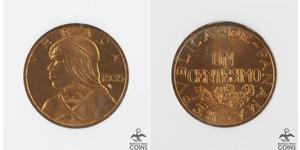 1 Сентесимо Республика Панама Бронза 