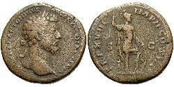 1 Сестерций Римская империя (27BC-395) Бронза Марк Аврелий (121-180)