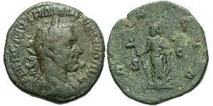 1 Сестерций Римская империя (27BC-395) Бронза Деций Траян (201-251)