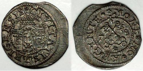 1 Скиллинг Latvia (1991 - ) Billon 