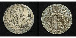 1 Скудо Папська держава (752-1870) Срібло 