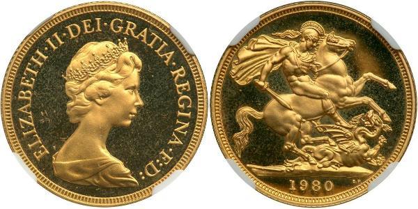 1 Соверен Велика Британія (1922-) Золото Вікторія (1819 - 1901)