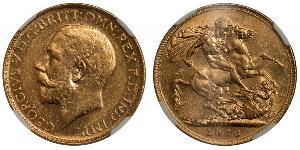 1 Соверен Південно-Африканська Республіка Золото Георг V (1865-1936)