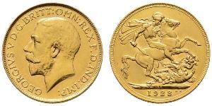 1 Соверен Південно-Африканська Республіка Золото Георг V (1865-1936)