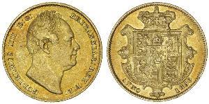1 Соверен Сполучене королівство Великобританії та Ірландії (1801-1922) Золото Вільгельм IV (1765-1837)