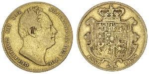 1 Соверен Сполучене королівство Великобританії та Ірландії (1801-1922) Золото Вільгельм IV (1765-1837)