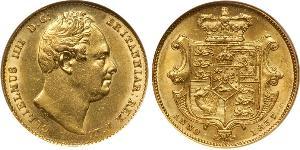 1 Соверен Сполучене королівство Великобританії та Ірландії (1801-1922) Золото Вільгельм IV (1765-1837)