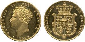 1 Соверен Сполучене королівство Великобританії та Ірландії (1801-1922) Золото Георг IV (1762-1830)