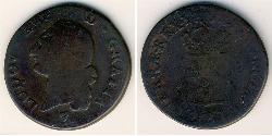 1 Соль Королевство Франция (843-1791) Медь 