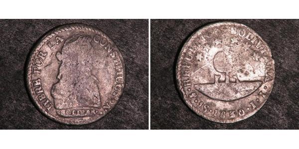 1 Соль Багатонаціональна Держава Болівія  (1825 - ) Срібло 