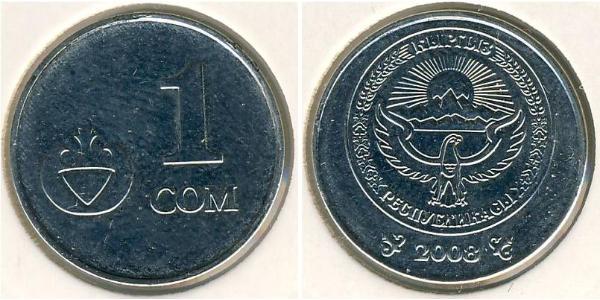 1 Сом Киргизстан (1991 - ) Нікель/Залізо 