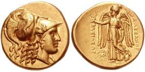 1 Статер Держава Селевкідів (312BC-63 BC) Золото Селевк I Нікатор (358BC-281BC)