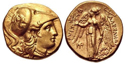 1 Статер Держава Селевкідів (312BC-63 BC) Золото Селевк I Нікатор (358BC-281BC)