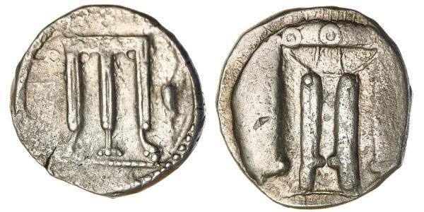 1 Статер Древняя Греция (1100BC-330) Серебро 
