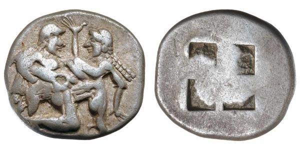 1 Статер Древняя Греция (1100BC-330) Серебро 