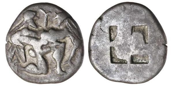 1 Статер Стародавня Греція (1100BC-330) Срібло 