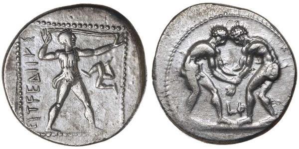 1 Статер Стародавня Греція (1100BC-330) Срібло 